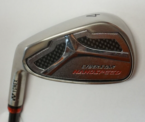 Left Handed Yonex Cyberstar Nanospeed 4 Iron CFS 70 Regular Flex Graphite Shaft