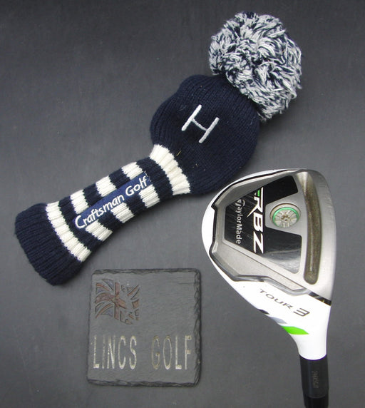 TaylorMade RBZ Tour 3 Hybrid Stiff Graphite Shaft TaylorMade Grip + Head Cover