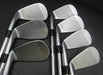 Set of 7 x Mizuno JPX 900 Tour Irons 4-PW Stiff Steel Shafts Karma Grips