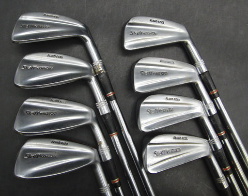 Set of 8x Wilson Staff Tour Blade Irons 3-PW Regular Steel Shafts with Grips*