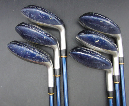 Set of 6x Spalding High Ball 5-PW Irons Regular Graphite Shafts Spalding Grips