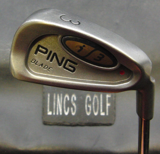 Ping i3 Blade Red Dot 3 Iron Stiff Steel Shaft Lamkin Grip