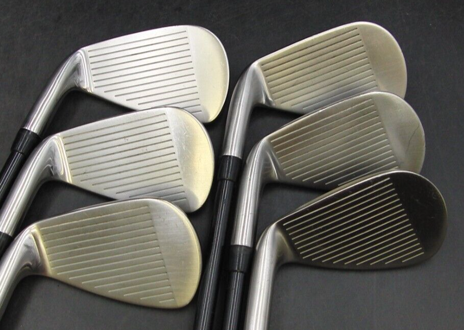 Set of 6 x Japanese Fitway GF Irons 6-SW Regular Graphite Shafts Fitway Grips
