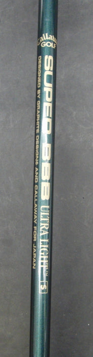 Callaway The Biggest Bertha 9° Driver Stiff Graphite Shaft Callaway Grip