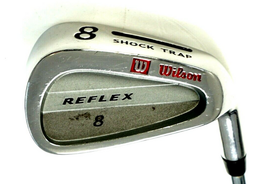 Wilson Reflex Shock Trap 8 Iron Regular Steel Shaft Wilson Grip
