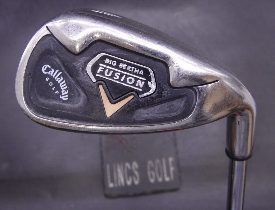 Callaway Big Bertha Fusion Gap Wedge Uniflex Steel Shaft Callaway Grip