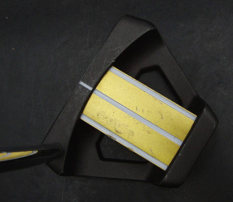 Top Lanking Straight Hitting Putter Steel Shaft 86cm Length West Golf Grip