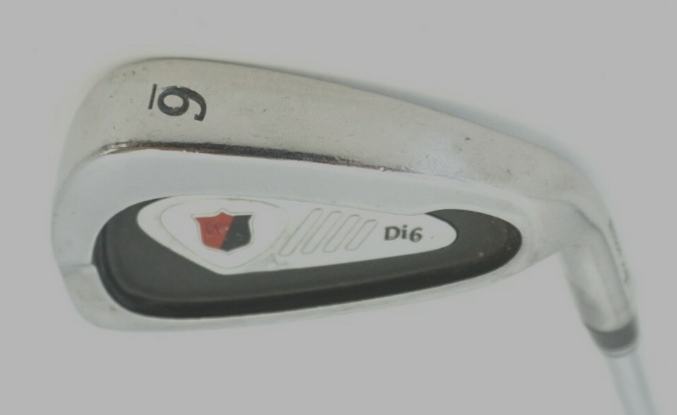 Wilson Di6 6 Iron True Temper Taper Tech-DL Regular Steel Shaft, Wilson Grip