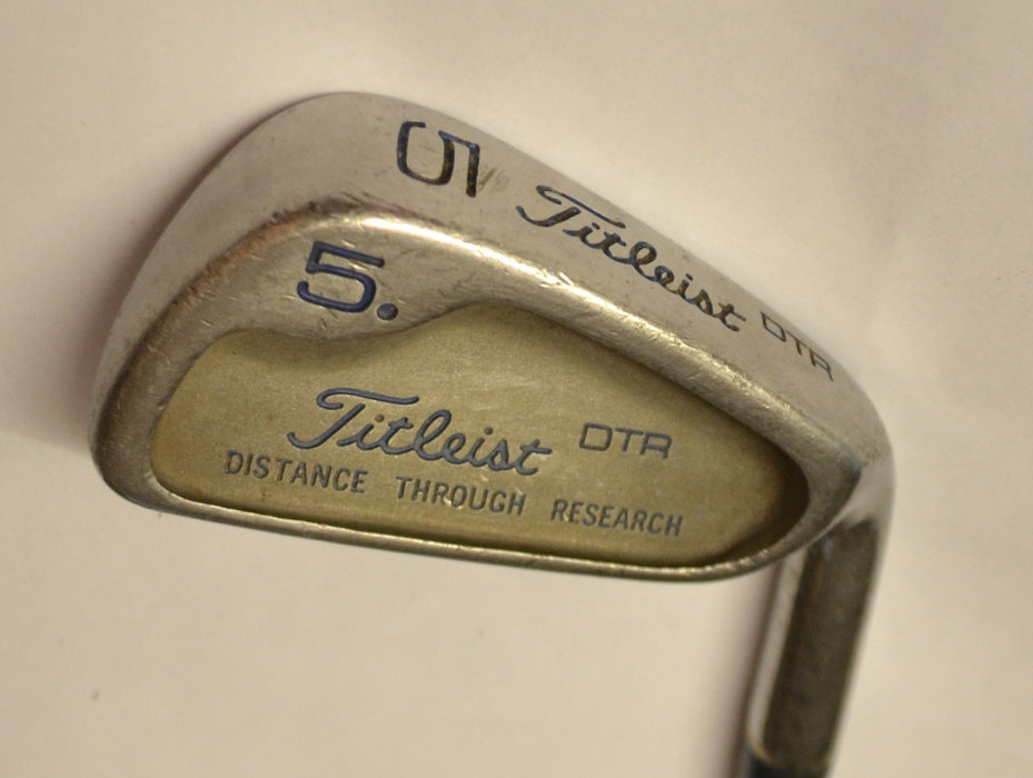 Ladies Titleist DTR 5 Iron True Temper Steel Shaft