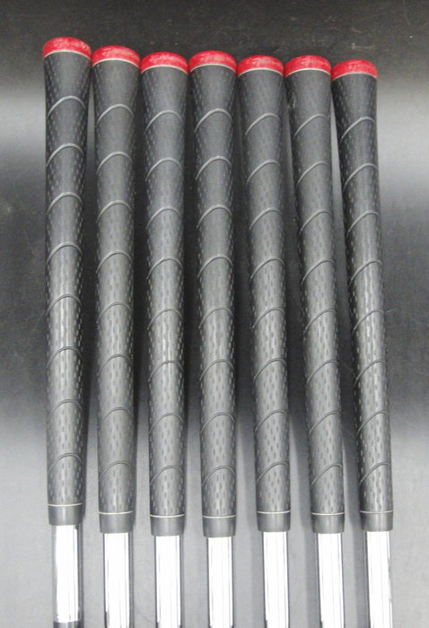 Set of 7 x TaylorMade Burner Japanese Model Irons 5-PW+AW Stiff Steel Shafts*