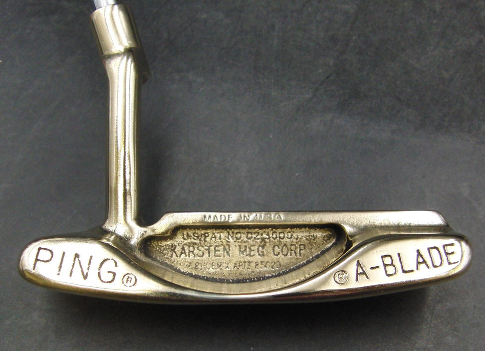 Paint Filled Ping A-Blade Karsten Putter 84.5cm Length Steel Shaft