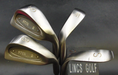 Set of 4 x Stix CF II Irons 8-SW Stiff Steel Shafts Avon Grips