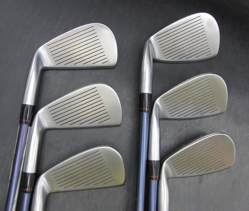Set of 6 x Honma LB-708 Irons 5-10 Regular Graphite Shafts Honma Grips*