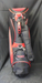 Japanese 5 Division Ignio Black & Red Tour Trolley Cart Golf Bag