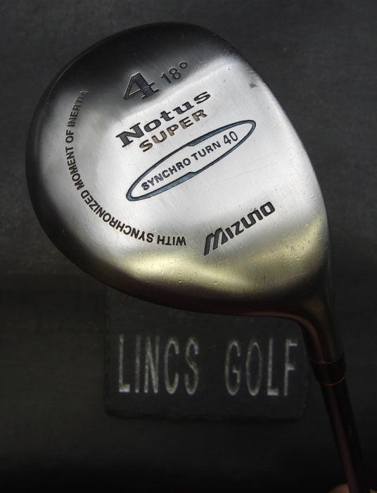 Mizuno Notus Super 18° 4 Wood Regular Graphite Shaft Mizuno Grip