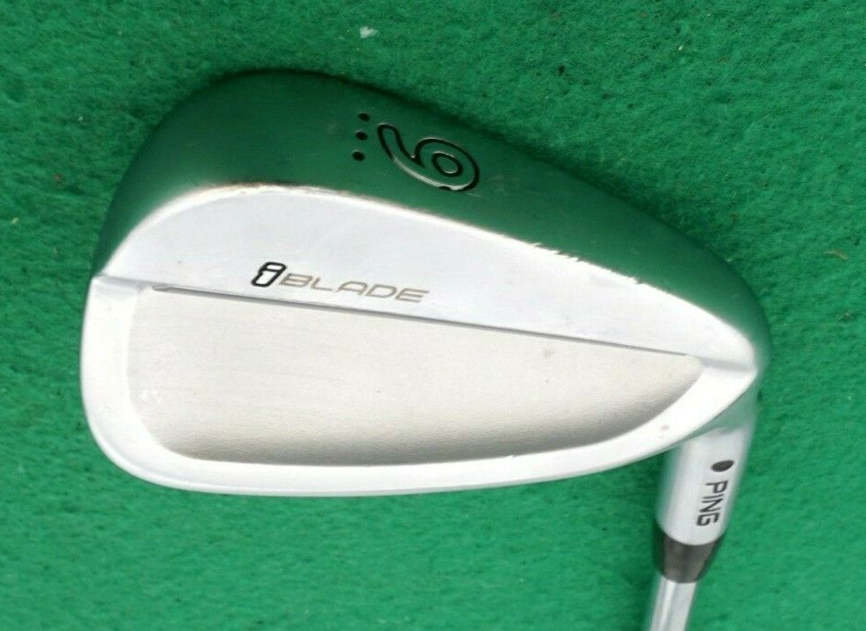Ping iBlade Black Dot 9 Iron Stiff Steel Shaft Unbranded Grip