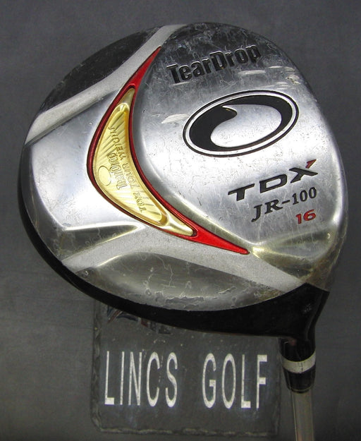 Tear Drop TDX Jr100 16° Wood Junior Graphite Shaft 88cm Length Tear Drop Grip
