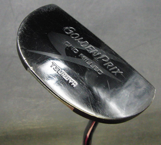 Tsuruya Golden Prix Putter Steel Shaft 86.5cm Length West Golf Grip