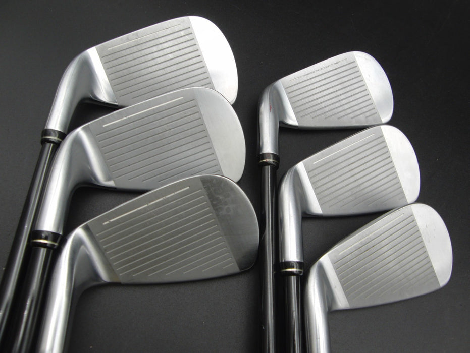 Set of 6x PRGR iS3 502 Irons 5-PW Regular Graphite Shafts PRGR Grips*
