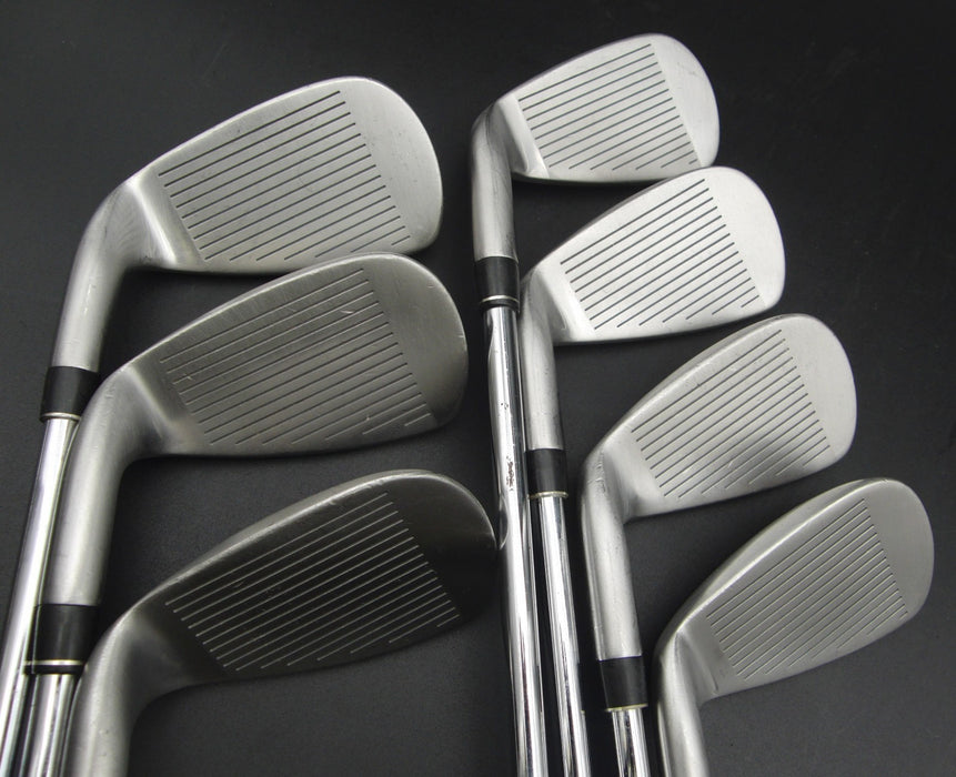 Set of 7x Founders Club Deltoid Black 5-SW Irons Regular Steel Shafts*