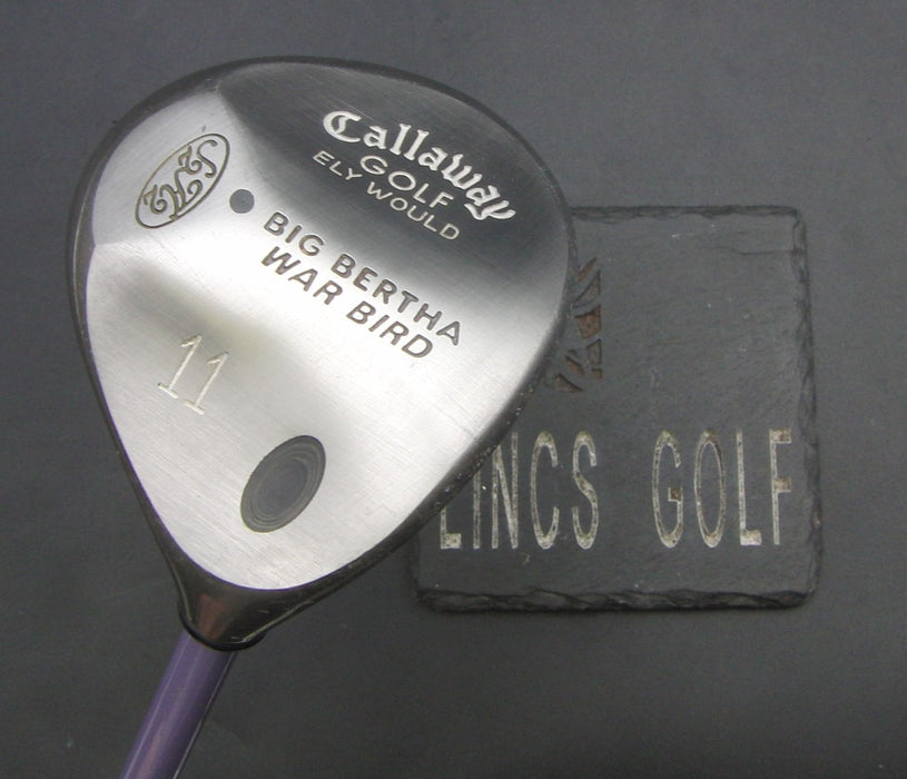 Ladies Callaway Big Bertha Warbird Ely Would 11 Wood Ladies Graphite Shaft*