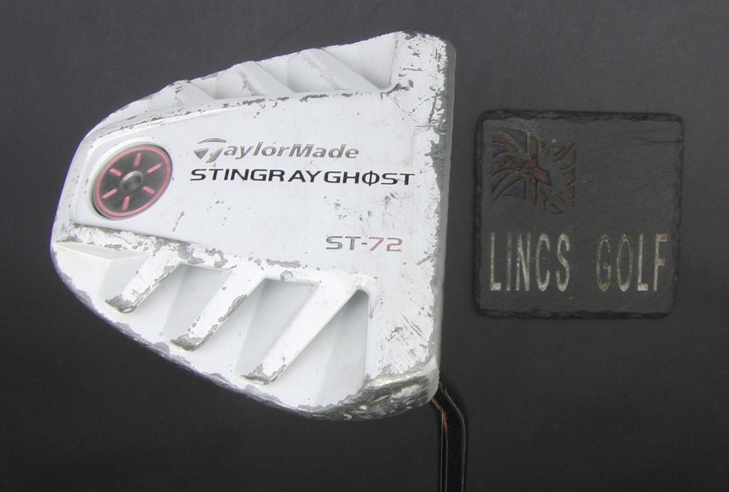 TaylorMade Stingray Ghost ST-72 Putter Steel Shaft 80cm Length Psyko Grip