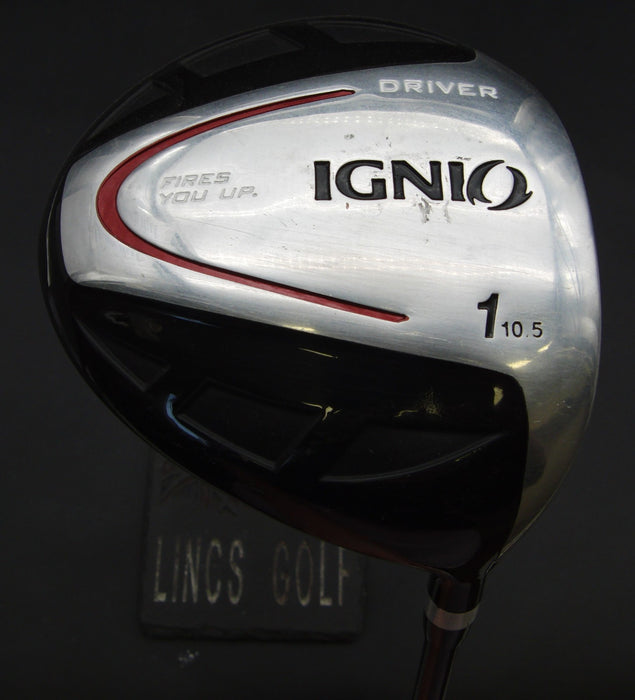 Ignio Fires You Up 10.5° Driver Regular Graphite Shaft Ignio Grip