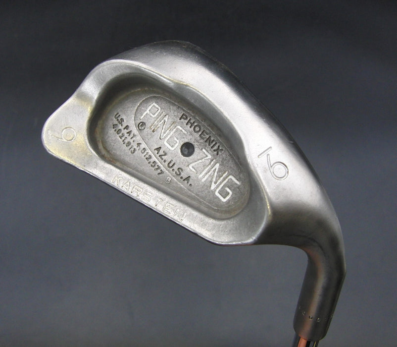 Ping Zing Karsten Black Dot 9 Iron Stiff Flex Steel Shaft Majek Grip
