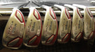 Set of 6x Wilson Profile Irons 5-PW Regular Graphite Shafts Wilson Grips*