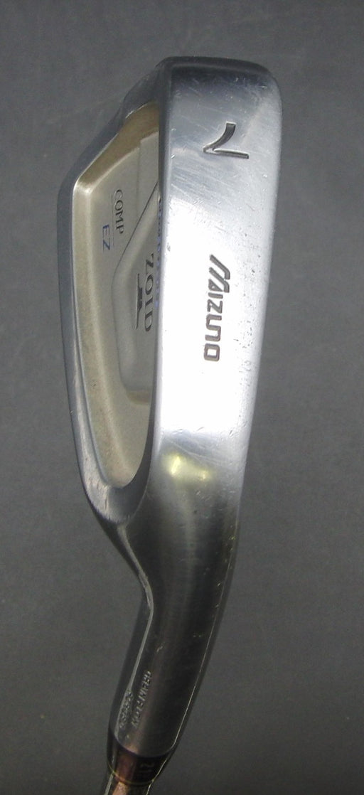 Mizuno T-Zoid Comp EZ 7 Iron Stiff Steel Shaft Royal Grip