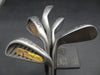 Set of 5x Dave Pelz Feather Lite 4,5,7,8+PW Irons Regular Steel Shafts