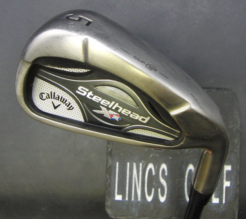 Callaway Steelhead XR 360 CF 5 Iron Stiff Graphite Shaft Callaway Grip
