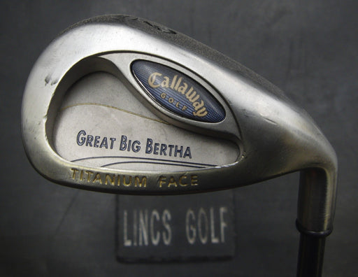 Callaway Great Big Bertha TitaniumFace 9 Iron Stiff Graphite Shaft Callaway Grip