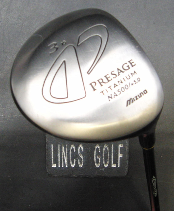 Mizuno Presage 15° 3 Wood Stiff Graphite Shaft Presage Grip