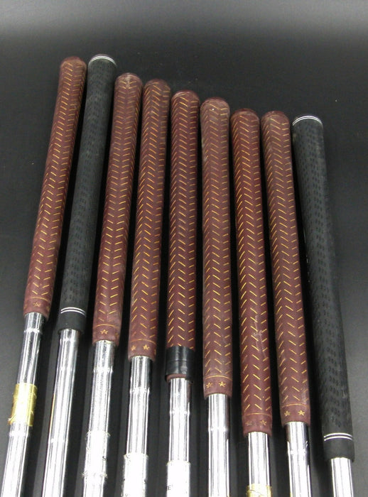 Vintage Ladies Set of 9 x MacGregor Synchrlite Irons 3-SW Ladies Steel Shafts