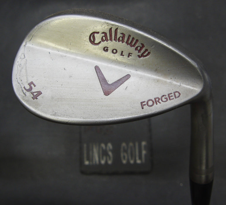 Callaway V Forged 54° Sand Wedge Stiff Steel Shaft Royal Grip
