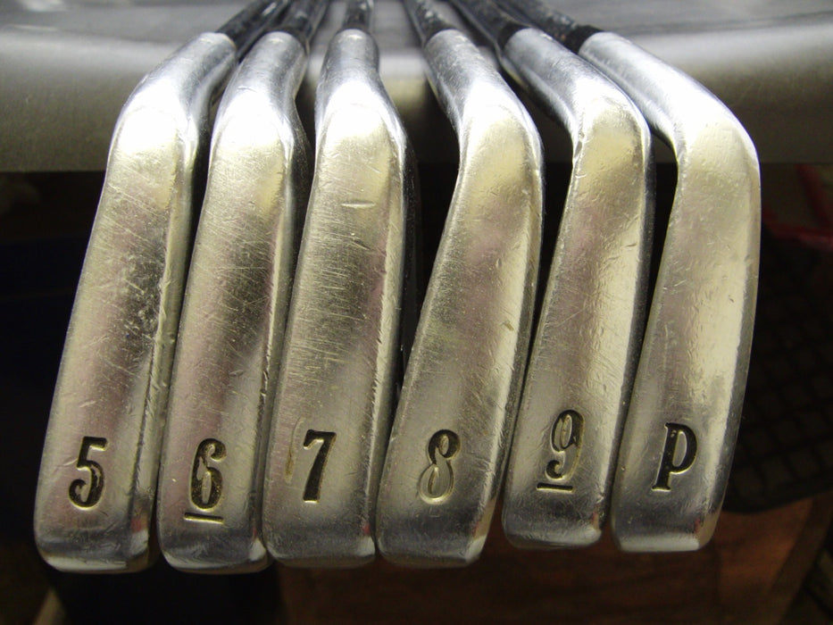 Set of 6 x Callaway X Forged 2007 Irons 5-PW Stiff Steel Shafts Callaway Grips*