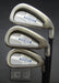 Set of 3 x Callaway Steelhead X-14 4 + 5 + 6 Irons Regular Graphite Shafts