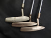 Set of 3x Ping Pal/Pal2/Pal4 Putters 88cm Length Steel Shafts PSYKO Grips*