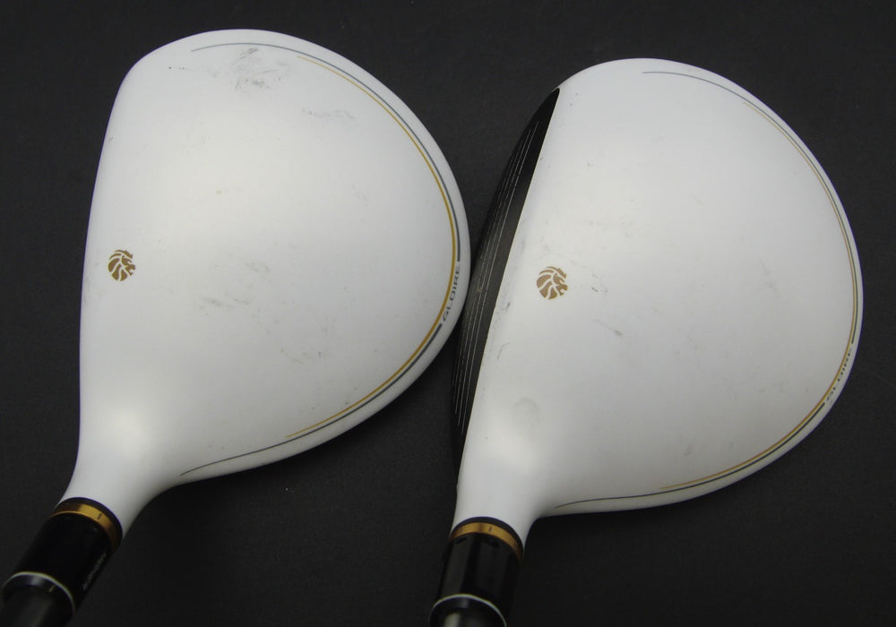 Set of 2 TaylorMade Gloire 3+5 Woods Regular Graphite Shafts Gloire Grips