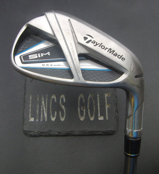 TaylorMade SIM Max 9 Iron Stiff Graphite Shaft Golf Pride Grip