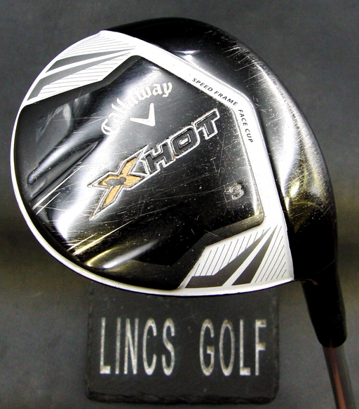 Callaway X-Hot 3 Wood Stiff Graphite Shaft Golf Pride Grip