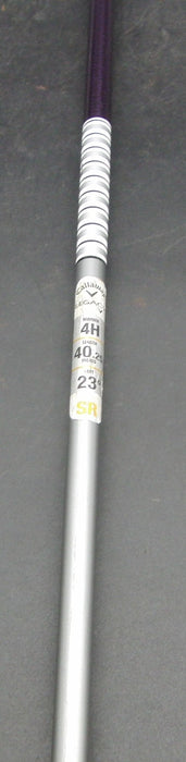 Callaway Legacy 23° 4 Hybrid Regular Graphite Shaft STM Grip