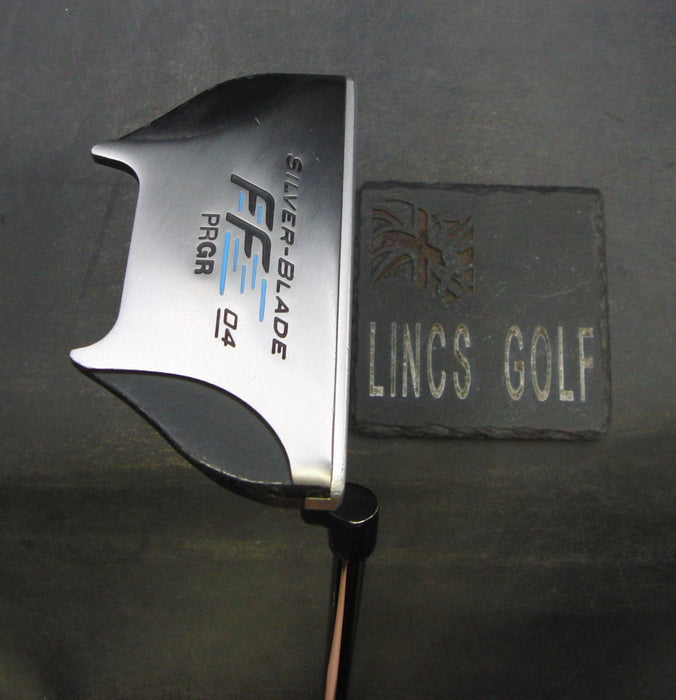 PRGR Silver Blade FF 04 Putter 87cm Playing Length Steel Shaft PRGR Grip