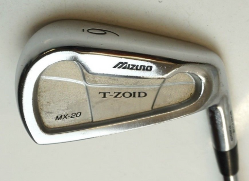 Mizuno T-Zoid MX 20 6 Iron True Temper R300 Regular Flex Steel Shaft Mizuno Grip