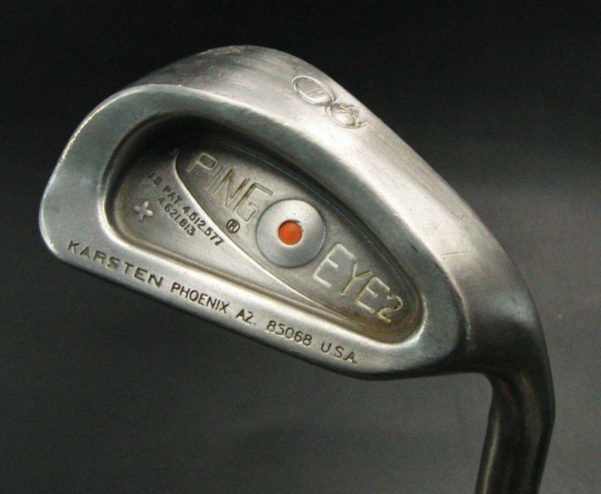 Ping EYE2+ Karsten Orange Dot 8 Iron Regular Flex Steel Shaft Tour Pride Grip