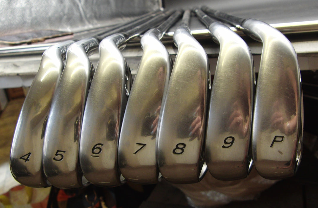 Set of 7x TaylorMade r7 cgb rac 4-PW Irons Stiff Steel Shafts TaylorMade Grips