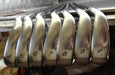 Set of 7x TaylorMade r7 cgb rac 4-PW Irons Stiff Steel Shafts TaylorMade Grips