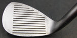 Unbranded Black Milled Face 54° Sand Wedge Stiff Steel Shaft Golf Pride Grip