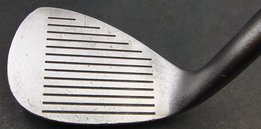 Unbranded Black Milled Face 54° Sand Wedge Stiff Steel Shaft Golf Pride Grip